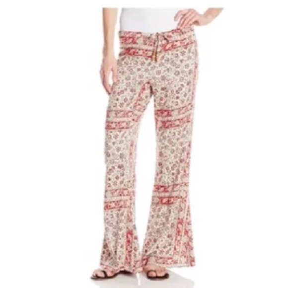 bell bottom flower pants